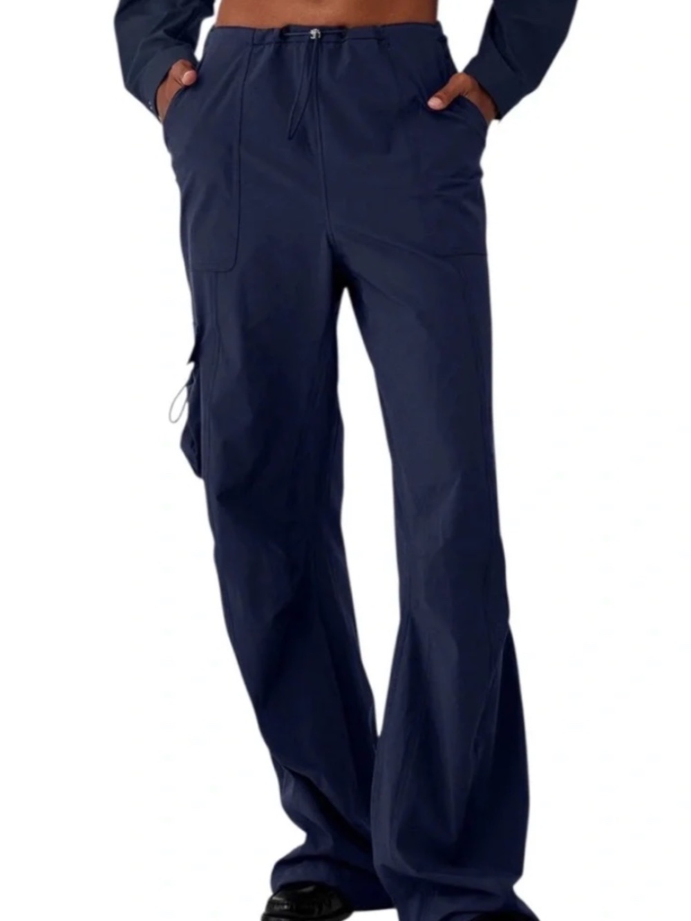 NWT Alo Low Rise Megastar Cargo Pant - Navy L